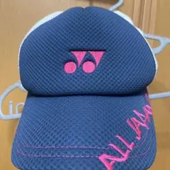 YONEX ネイビー ピンク キャップ