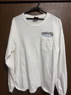 Hide &Seek ハイドアンドシーク ロンT ロングTシャツ 白 ホワイトのサムネイル