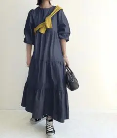 Classical Elf （クラシカルエルフ）ティアードデザイン　ワンピース