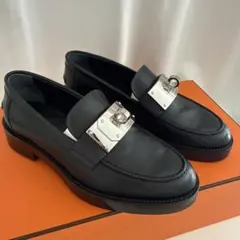 HERMES エルメス レディース モカシン ホット35.5