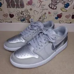 Air Jordan1 シルバー ローカット　27.5cm