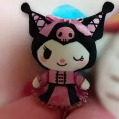 Kuromi ぬいぐるみ タグ付き