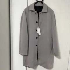 グレー ステンカラーコート サイズ7(LL)
