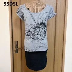 DIESEL ディーゼル 55DSL 半袖 Tシャツ プリントTシャツ XSのサムネイル