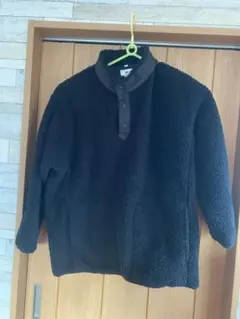 新品未使用品UNIQLO ユニクロ　プルオーバー　ブラック
