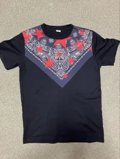 TOMMY バンダナ柄 Tシャツ M