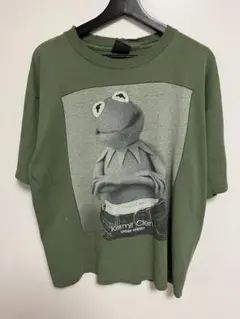 90s セサミストリート ロンT グレー VINTAGE 両面 エルモ 以外 90S