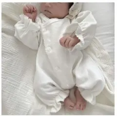 MONBEBE★退院着★ホワイトSサイズ