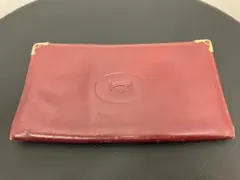 Cartier 二つ折り財布 赤のサムネイル