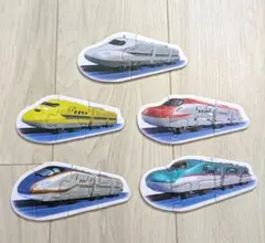 美品◆新幹線プラレール ファーストパズル 5種セット 知育玩具 おもちゃのサムネイル