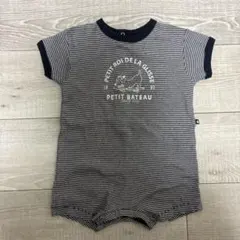 PETIT BATEAU ボーダー ロンパース スケートドッグのサムネイル