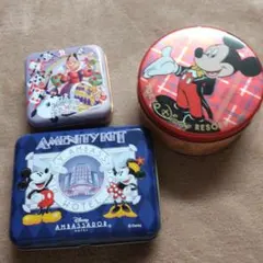 Disney  缶 セット ディズニーアンバサダーホテル アメニティキット