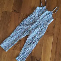 美品　サロペット　花柄　ディーフェセンス　ダッドウェイ