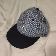 在原みゆ紀×NEWERA コラボキャップ ギンガムチェック ネイビー