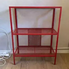 IKEA BAGGEBO バッゲボー シェルフユニット 赤 収納ラック 廃盤 ②