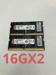 HyperX Impact DDR4 16GX2 メモリー 2枚セット HyperX Impact DDR4 16GX2 メモリー 2枚セット - メルカリ