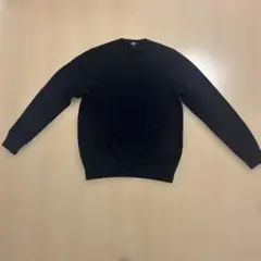 UNIQLO ネイビー カシミヤクルーネックセーター M