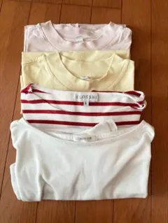 夏用Tシャツ UNIQLOエアリズムなど4枚セット