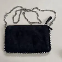 ZARA チェーンバッグ　チェーンウォレット
