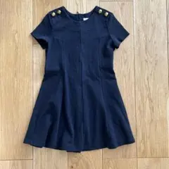 クロエ　ワンピース　紺色　サイズ8 130センチ