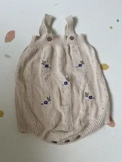 花柄　ベビー　サロペット