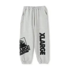 新品未使用 110cm グレー　ゴリラスウェットパンツ　エクストララージキッズ