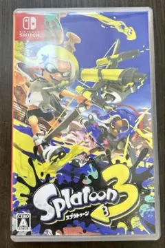 【美品】Splatoon 3 Nintendo Switch ソフト