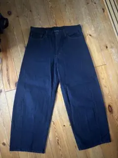 GU バレルレッグジーンズ　34