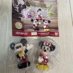 ディズニーキャラクター クラシカルモード ミッキー ミニー 2種セット ガチャ