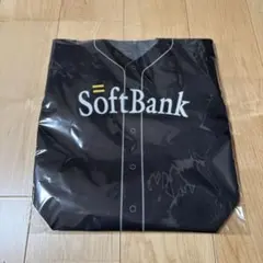 SoftBank 黒 20th ユニ型トートバッグ