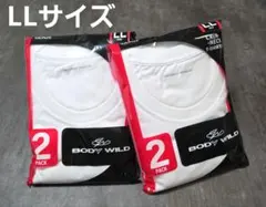 新品未使用　GUNZE BODY WILD クルーネックTシャツ LL　 2枚組