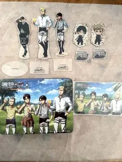 進撃の巨人 アクリルスタンドセット　リヴァイ　エルヴィン