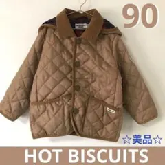 HOT BISCUITS ☆美品☆キルティング アウター size 90