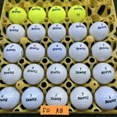 50 ブリヂストン　Newing AB品 24球　ロストボール　ゴルフボールのサムネイル