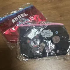ANGEL BLUE ポーチ 2点セット　D Eのサムネイル