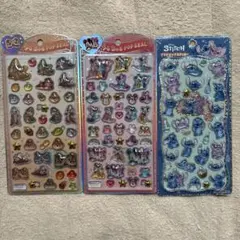 ミッキーミニー&チップとデール うるちゅる スティッチプチドロ 3枚セット正規品