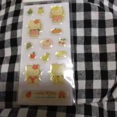 早い者勝ち　平成レトロ　新品ハローキティ シール　2001超希少