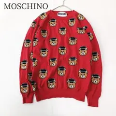 新品タグ付き　moschino モスキーノ　スウェット サッカー　クマ　5A 新品タグ付き moschino モスキーノ スウェット サッカー クマ 5A