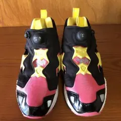 リーボック　ポンプフューリー ピンク/ブラック/イエロー