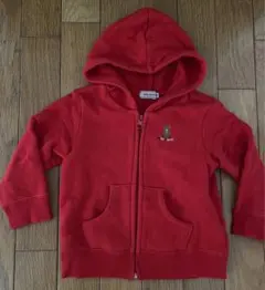 ミキハウス★ジップアップパーカー 90cm