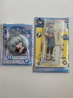 ブルーロック 一番くじ～day off～　アクスタ　缶バッジ　氷織羊