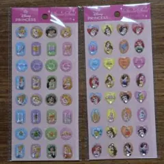r*7様 Disney プリンセス シール 2シート