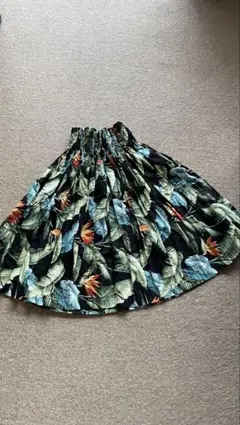 フラダンス スカート トロピカルデザイン