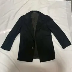 agnes b アニエスベー　ジャケット　ブラック　レーヨン