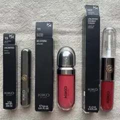 【新品未使用】【最終値下げ】 KIKO MILANO リップ3点セットのサムネイル
