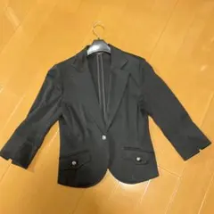 ❤️J&Rジャケット　黒　M/イネド ロペ 23区 ザラ ユニクロお好きな方にのサムネイル