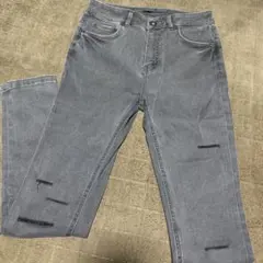 JEANASiS スキニーデニム ダメージ加工