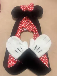 ミニーちゃん ファンキャップマフラー