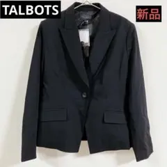 新品タグ付 タルボット テーラードジャケット 黒 4 M 冠婚葬祭 フォーマル