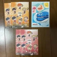 ハイキュー!! ポケモン ノート5枚セット くら寿司